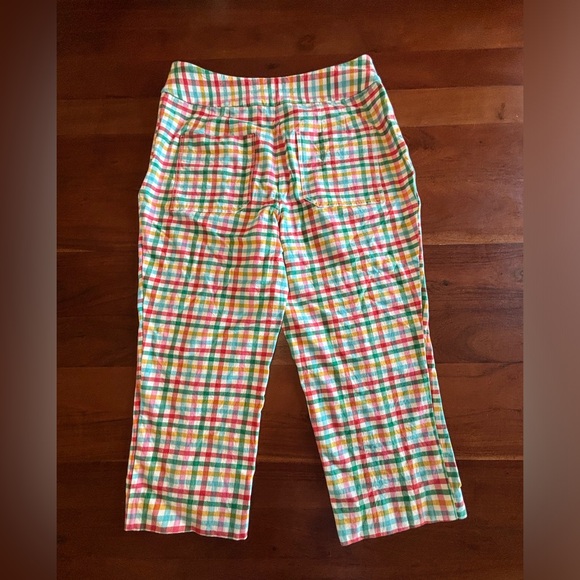 Maeve by Anthropologie Grace Gingham Capri Pants - Picture 6 of 15
